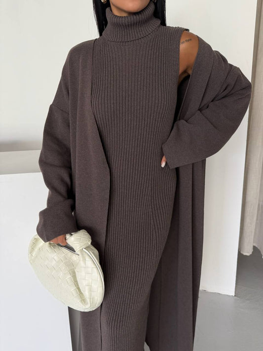 Lianna dress set with cardigan