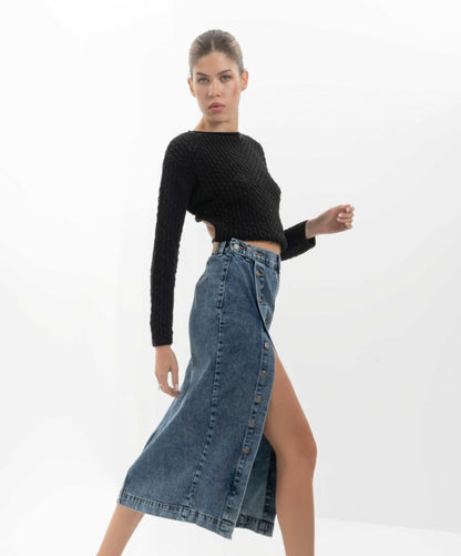 The "Buttoned" skirt