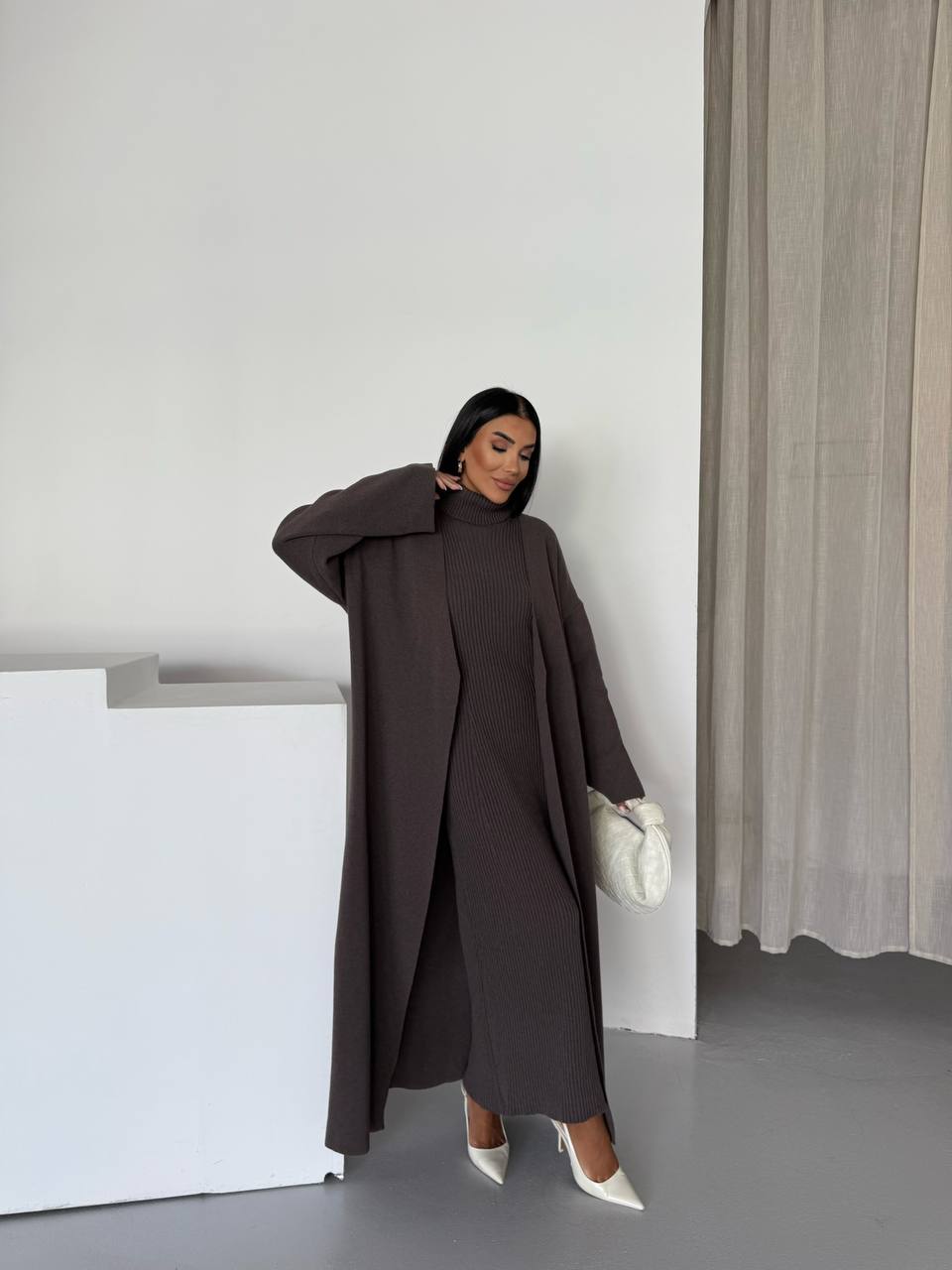 Lianna dress set with cardigan