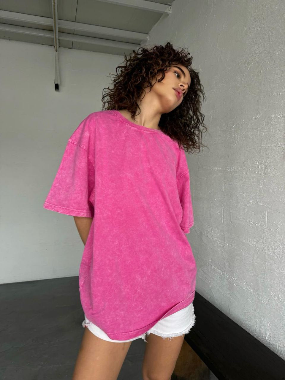 Bilbao Oversized Plain Tee