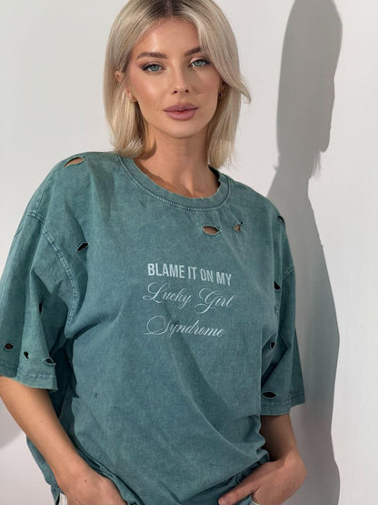 Lucky Girl Ovszd Tee