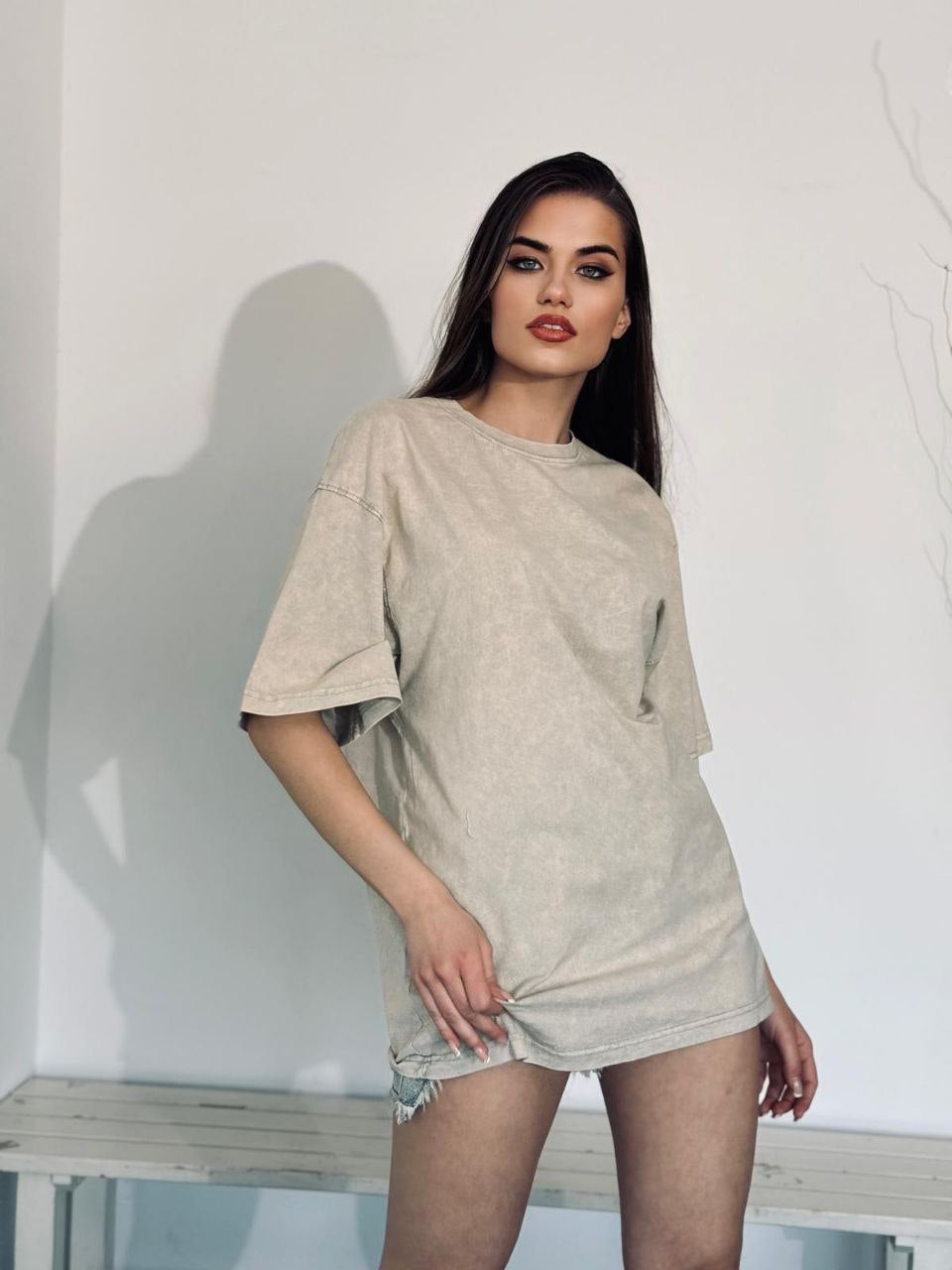 Bilbao Oversized Plain Tee