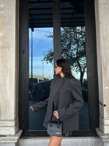 Olga Asymmetrical Blazer