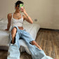 The Baggy Ripped Denim (2 colors)