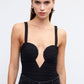 Havana V-cut bodysuit
