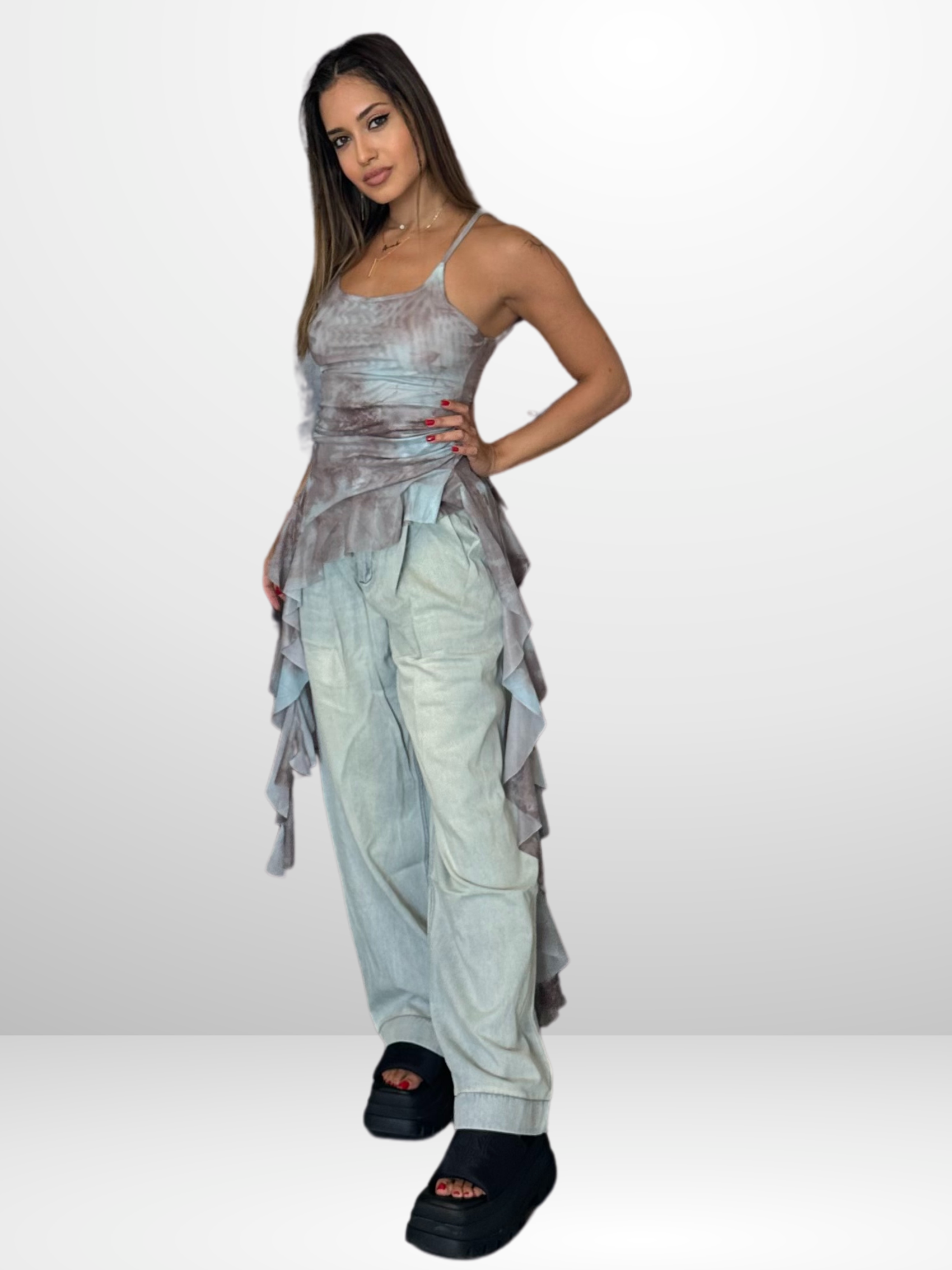 Shanghai Wide Leg Denim