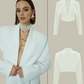 Mexico Premium Cropped Blazer