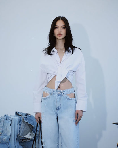 Vancouver Cut-out Denim