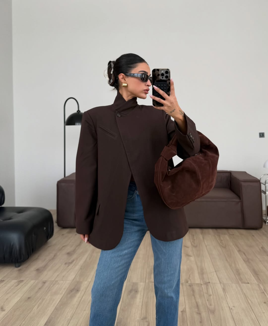 Oyi Asymmetrical Blazer