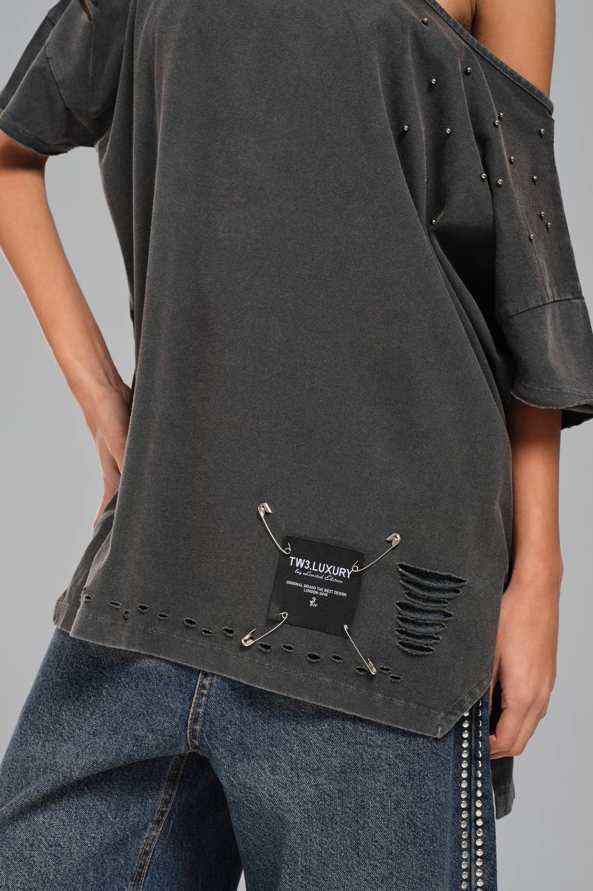 Elena Asymmetrical Tee