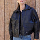 Lilia faux-leather jacket
