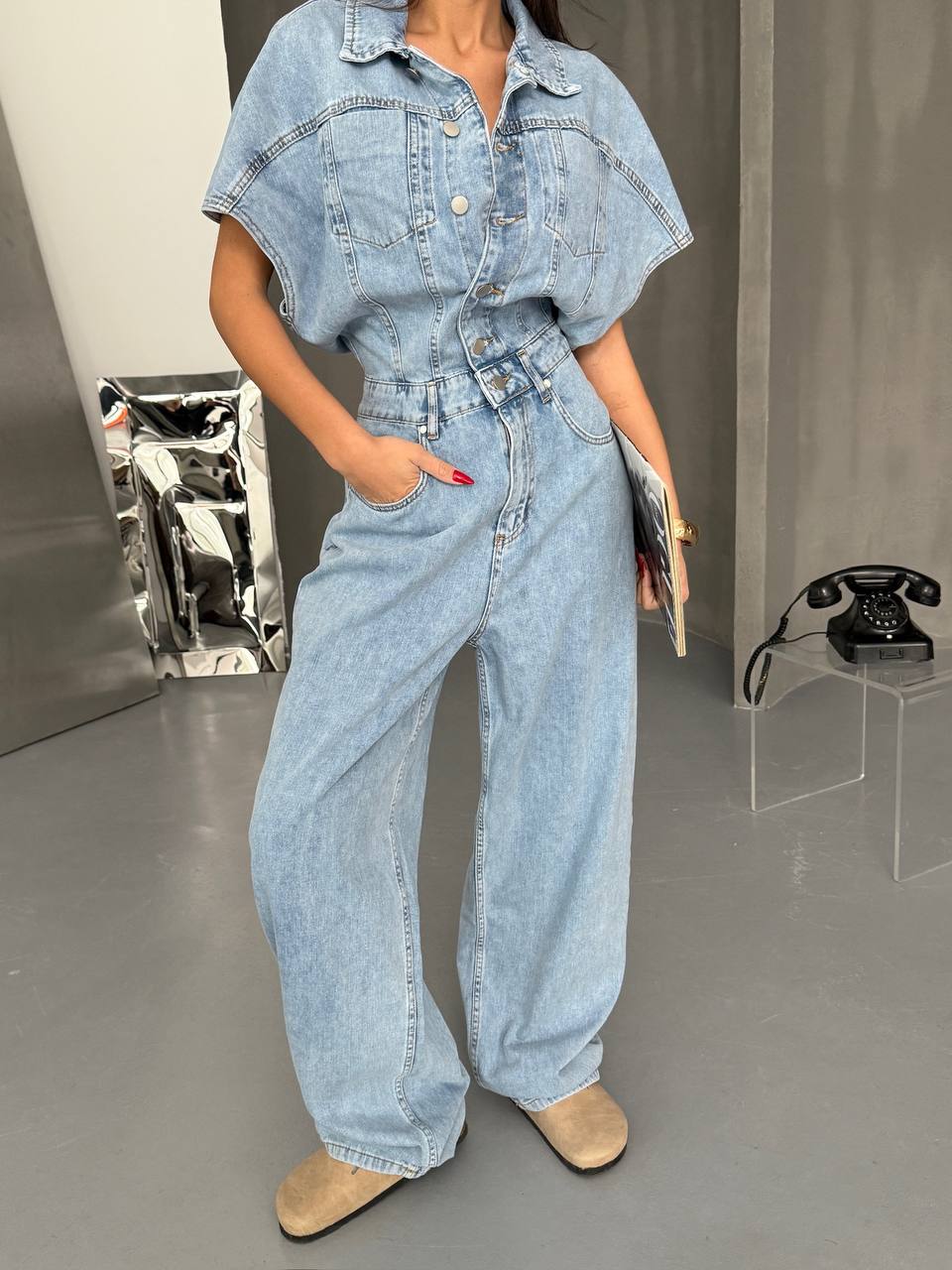 Salta Denim jumpsuit