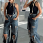 The Baggy Ripped Denim (2 colors)
