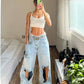 The Baggy Ripped Denim (2 colors)