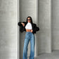 Orla Button Band Denim