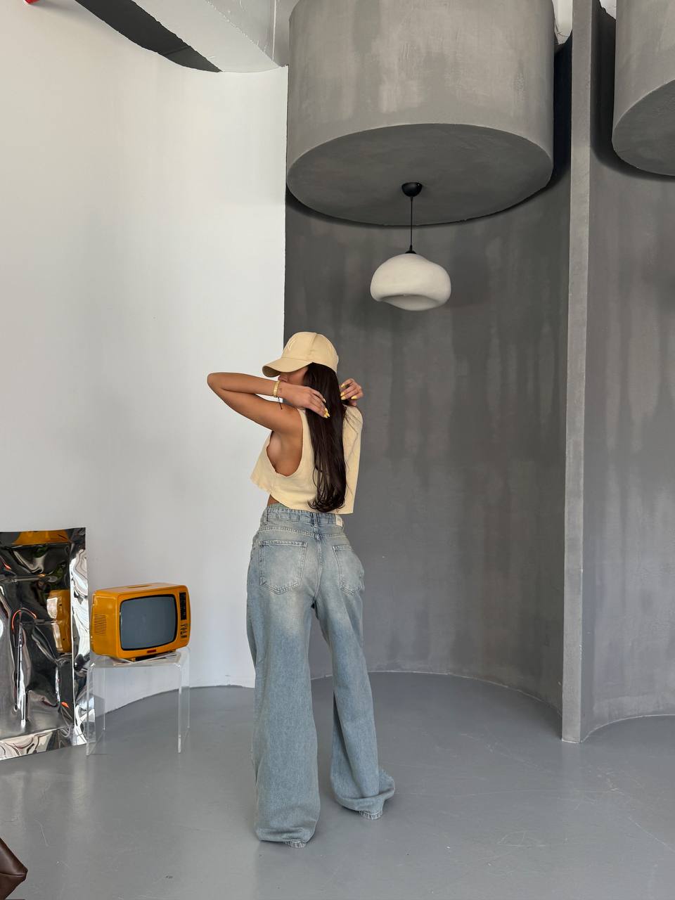 Kasey Waist Detailed Denim