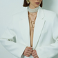 Mexico Premium Cropped Blazer