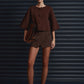 Noma Architectural Sleeve Top