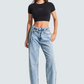 Loreto Denim with belt detail