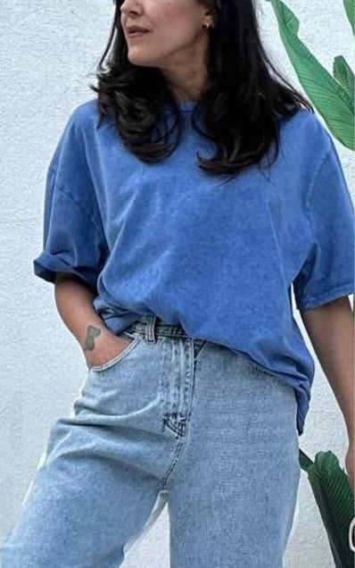 Bilbao Oversized Plain Tee