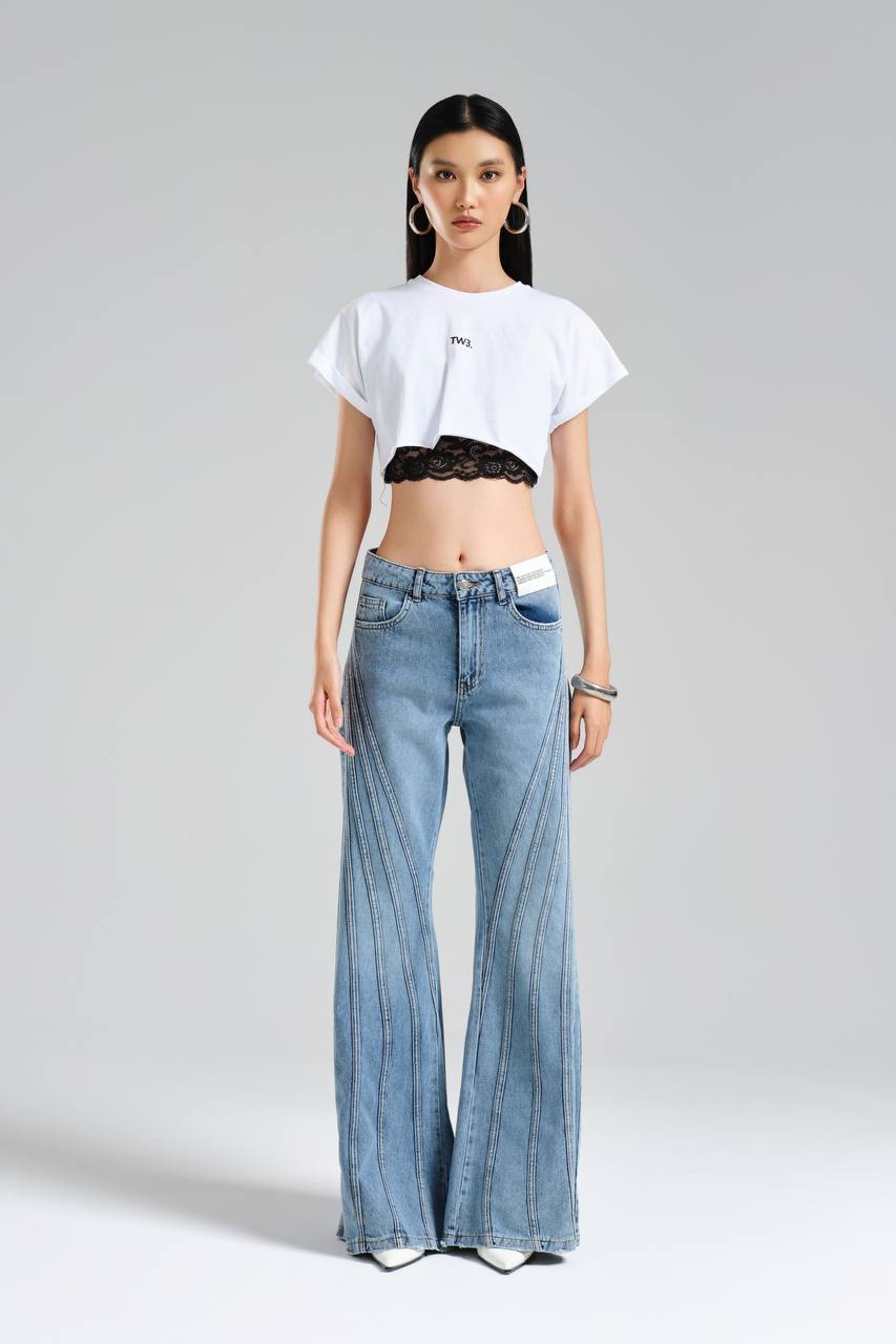 Edinburgh Flared Leg Denim