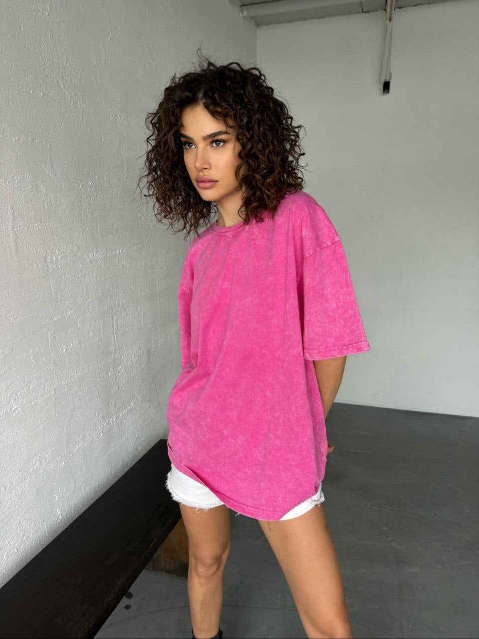 Bilbao Oversized Plain Tee