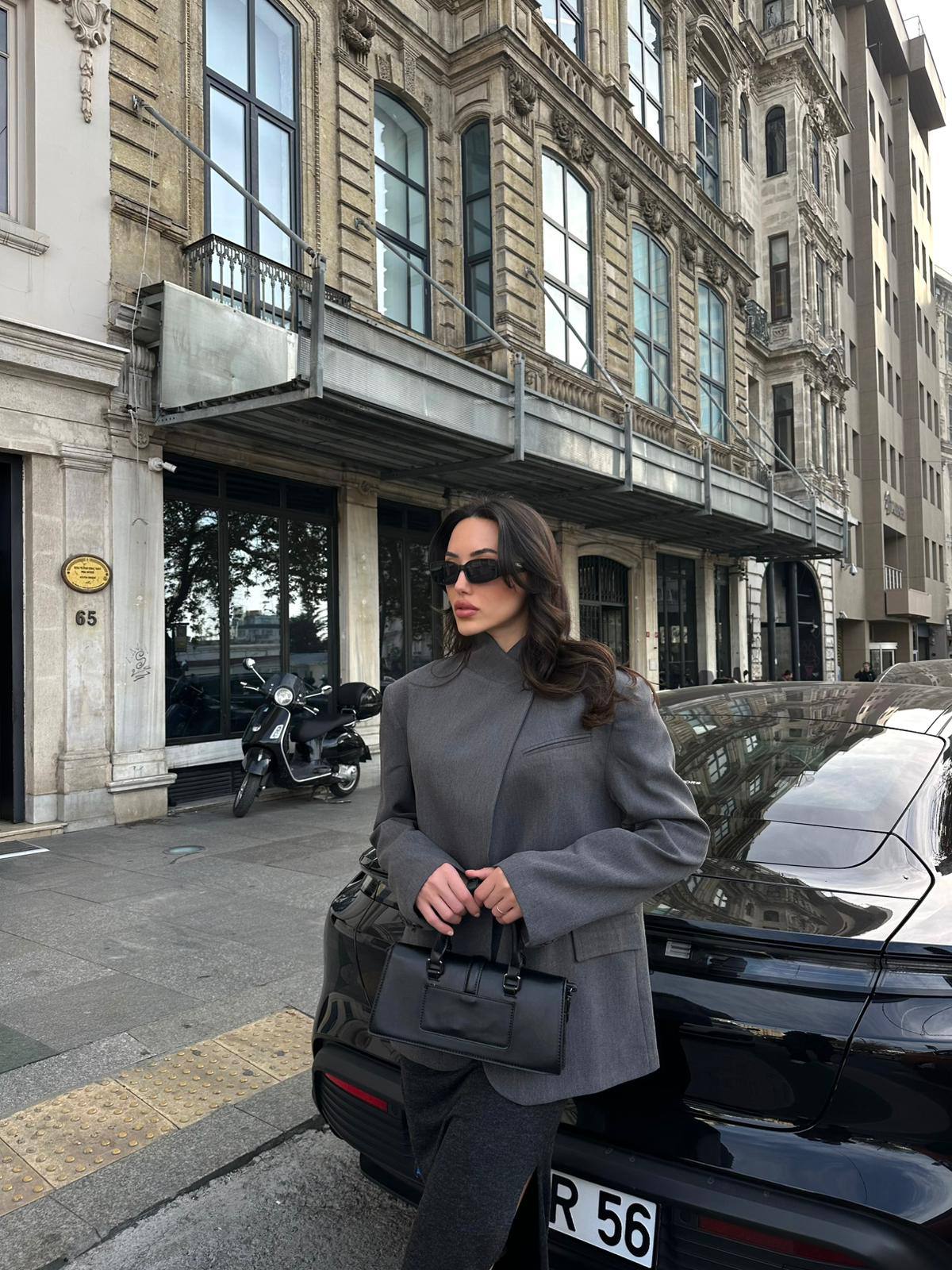 Olga Asymmetrical Blazer