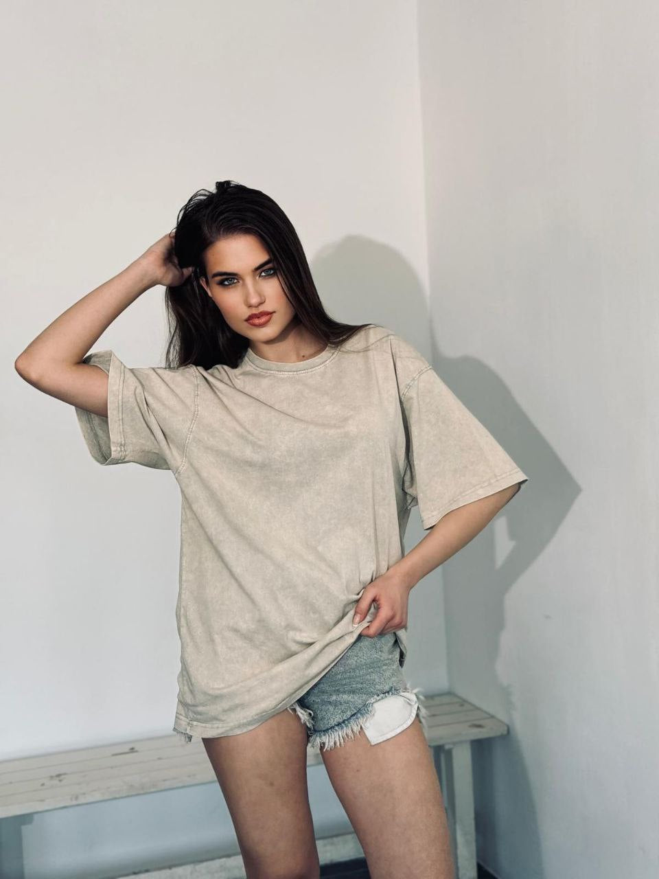 Bilbao Oversized Plain Tee