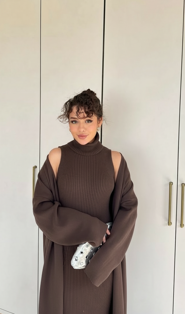 Lianna dress set with cardigan