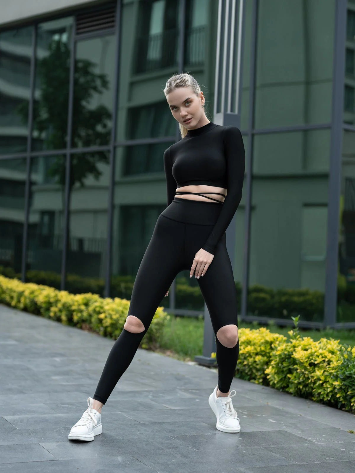 Alanya Knee Detail Leggings